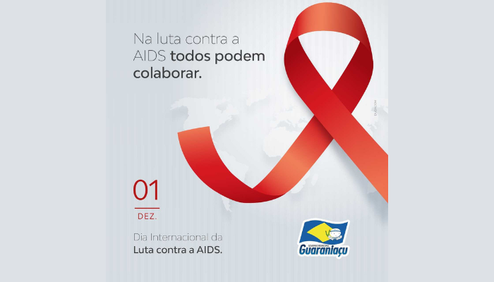 Guaraniaçu – 1° de dezembro é o Dia Mundial de Luta Contra a Aids
